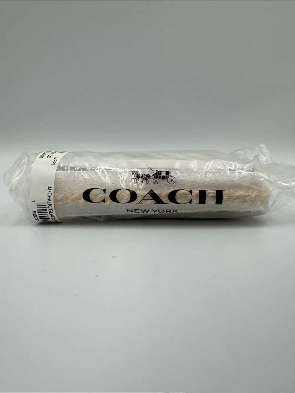 COACH White Bee Wrist Card Case NWT! 💛🐝 Bee the one to snatch this up!